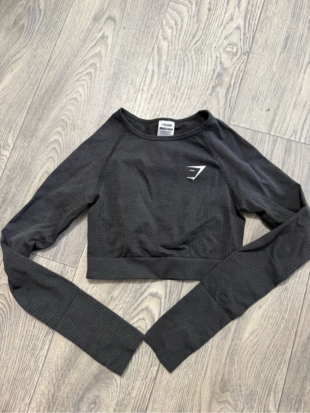 Gymshark Vital Seamless Long Sleeve Crop Top - Size XS